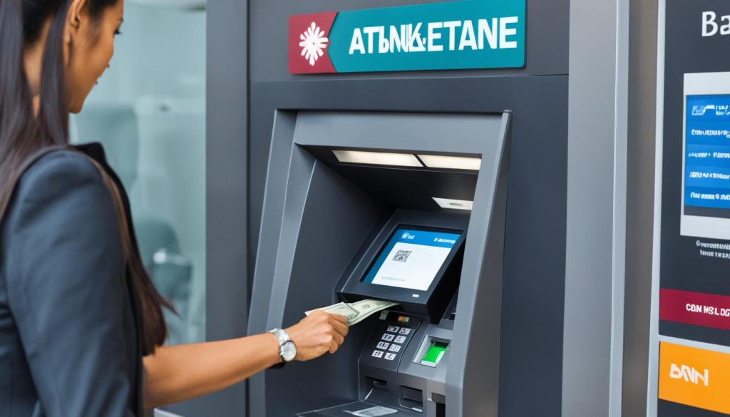 menabung di Bank BNI via setor tunai di ATM